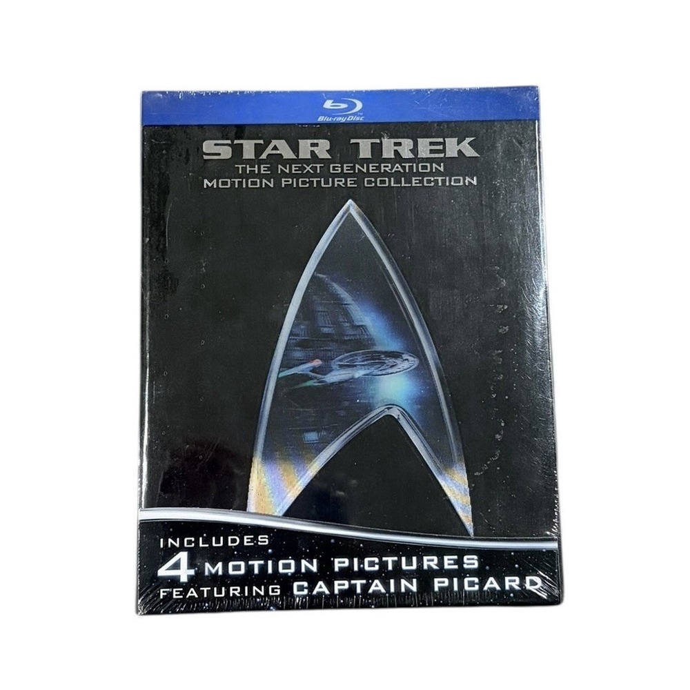 SEALED Star Trek: The Next Generation - Motion Picture‎ Collection Blu-ray Disc